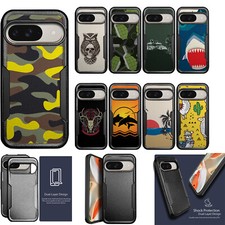 For Pixel 9 / Pixel 9 PRO HYBRID ARMOR Dual Two Piece Case Heavy Duty