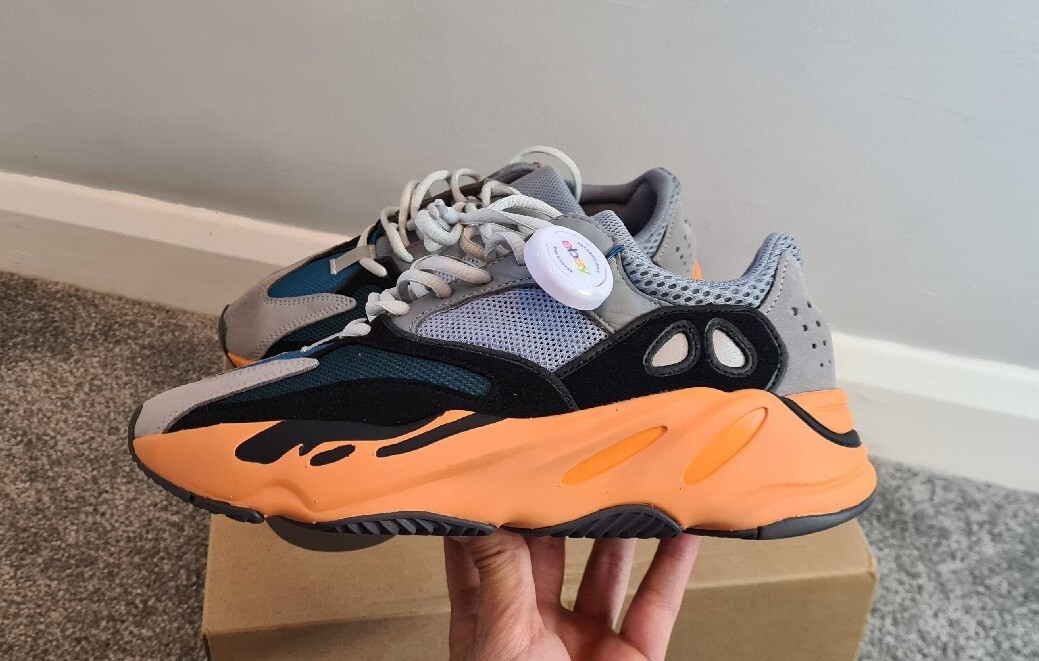 【Adidas】Yeezy Boost 700 Wash Orange GW0296 Adidas Yeezy Boost 700 Wash Orange UK 7 GW0296 *Tried On