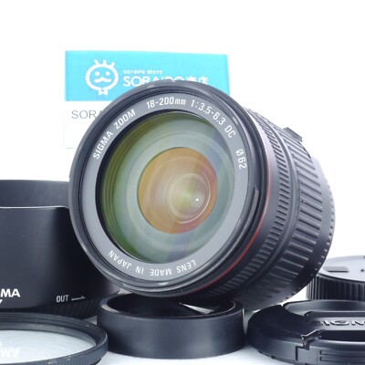 MINT] SIGMA 18-200mm f/3.5-6.3 DC AF Zoom Lens for PENTAX from