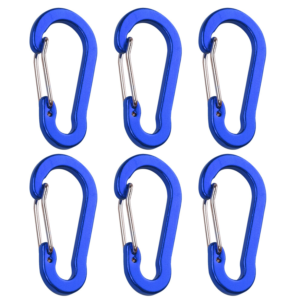 Metall-Karabiner Schlüsselanhänger - Robustes Outdoor-Zubehör Für Rucksack & Camping