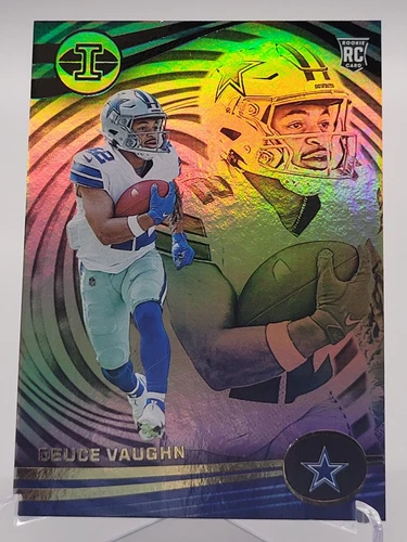 2023 PANINI ILLUSIONS DEUCE VAUGHN HOBBY BOX ROOKIE FOOTBALL CARD COWBOYS NFL