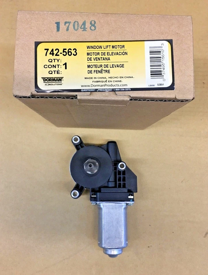 Motor de elevação de janela 742-563 DORMAN NOVO para CHEVROLET EQUINOX PONTIAC TORRENT XL-7 - Imagem 3 de 4