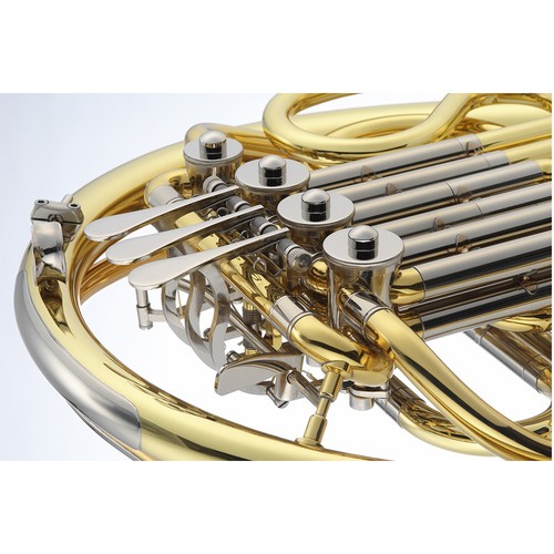 Jupiter JHR1100 Lacquered Brass Body Double F/Bb Double French Horn With Case - Picture 3 of 5