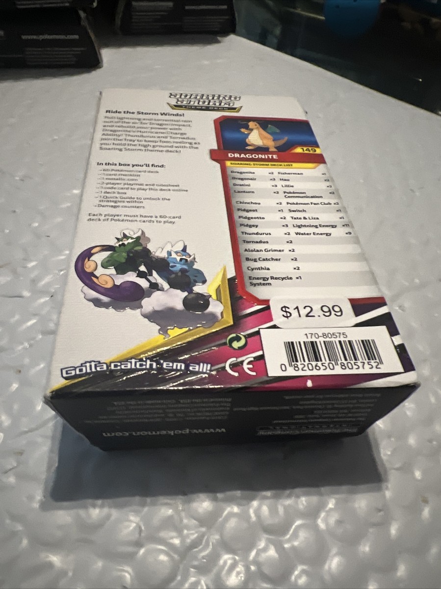 Soaring Storms Theme Deck-Dragonite Pokémon TCG Sun & Moon Soaring Storms Theme Deck-Dragonite Pokémon TCG Sun & Moon