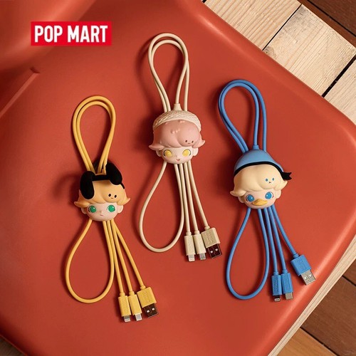 POP MART DIMOO WORLD x DISNEY Series-2 in 1 Charging Cable Blind Box - Picture 3 of 6