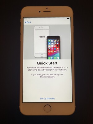 Apple iPhone 6s Plus - 16GB - Rose Gold (Unlocked) A1687 (CDMA + GSM)