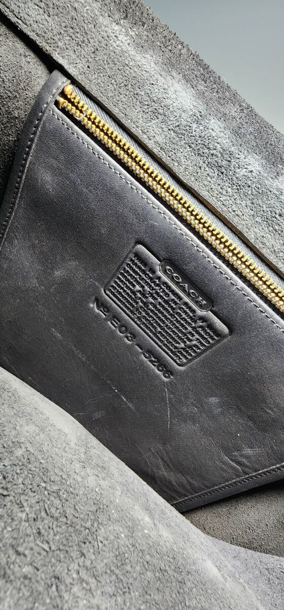 COACH 5266 Beekman Black Leather Bag Briefcase Shoulder COACH 5266 Beekman Black Leather Bag Briefcase Shoulder