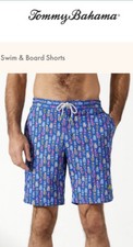 Tommy Bahama Men  s 9-Inch Baja Tini Tiki Boardshorts - Nova