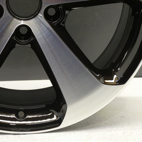 VOLKSWAGEN SCIROCCO 18" THUNDER DIAMOND CUT ALLOY WHEEL RIM 8J OEM 1K8601025K X1 - Picture 8 of 14