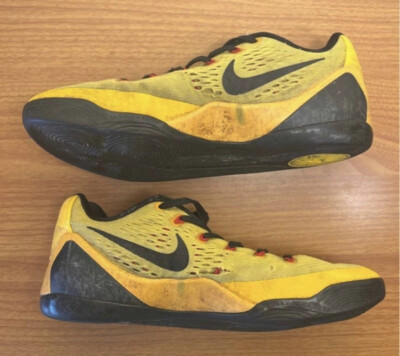 Nike Kobe 9 IX EM Bruce Lee Yellow Size 8.5 Sneakers 646701-700 | eBay