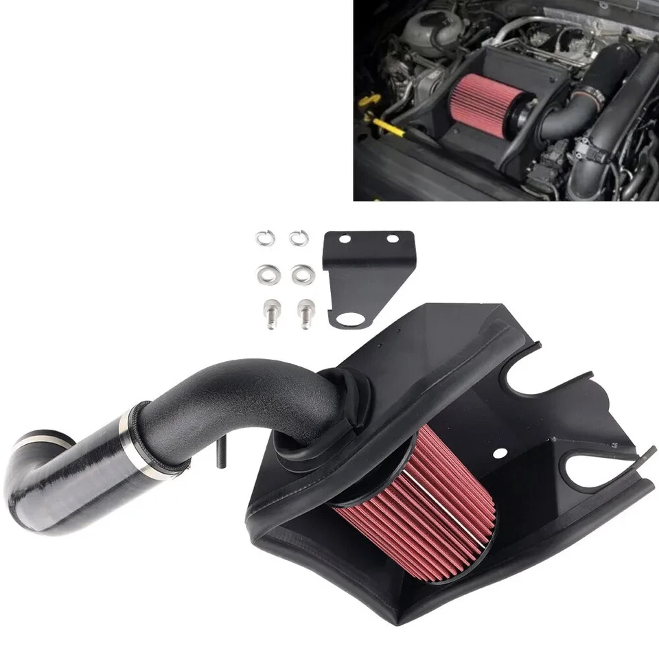 Cold Air Intake filter For VW Golf MK7 1.2L 1.4L EA211 Jetta Skoda Audi A3 Q2 Q3 - image 2 of 4