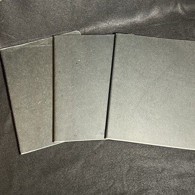 Lot (3) Moleskine Blank Page Journal Art Sketch Book 10  X 7.5 