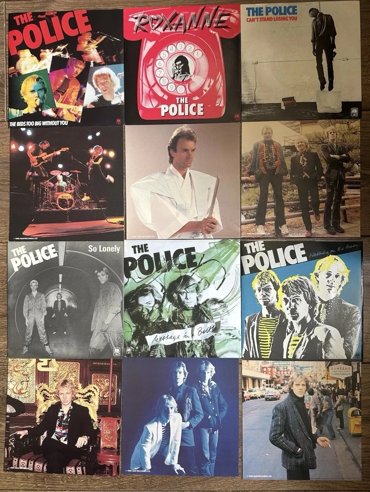 The Police SIx Single Blue Vinyl Pack 1980 nm - Image 2 of 2