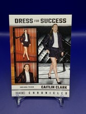 2025 Panini Caitlin Clark Chronicled Dress For Success No. 64 Indiana Fever