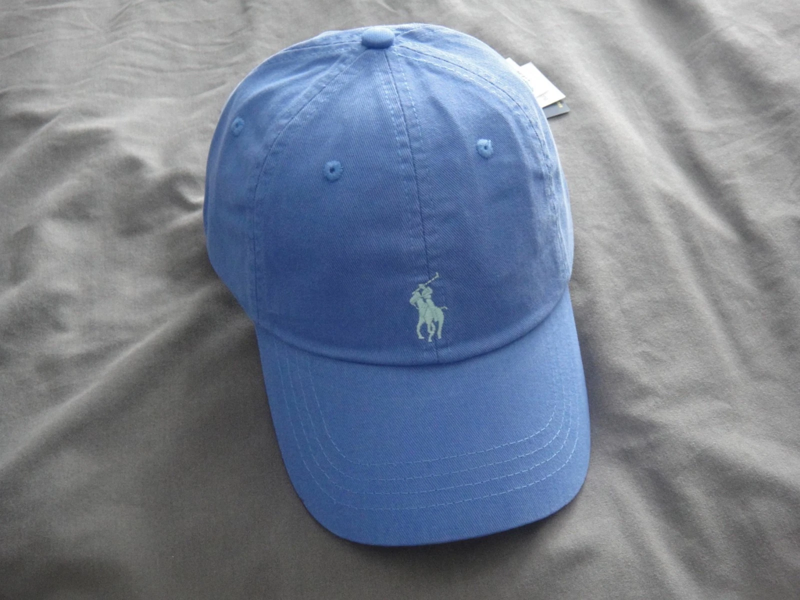 POLO RALPH LAUREN Men's Light Blue One Size Cotton Chino Adjustable Ball CAP,NWT
Opens in a new wind