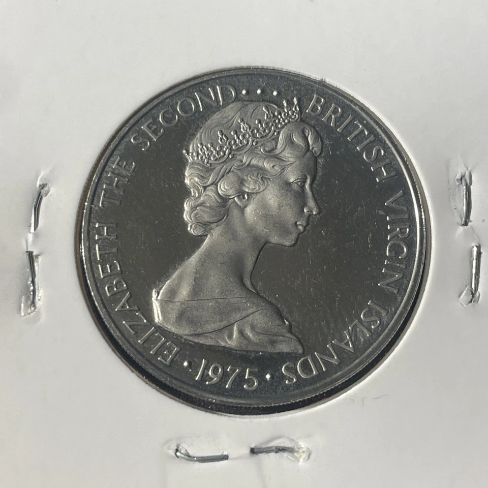 1975 British Virgin Islands PROOF 50 Cents Coins - Image 2 of 2