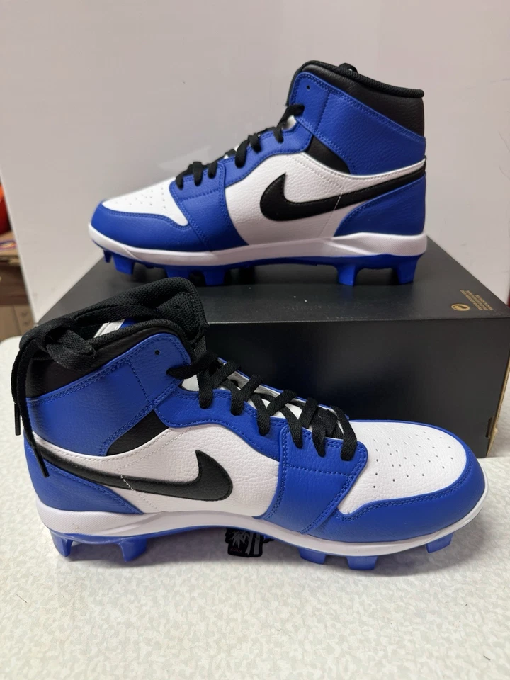 NUEVO Botines Air Jordan 1 Retro MCS Azul Negro Blanco NBY AV5354-411 Talla 11 Foto 2 de 4