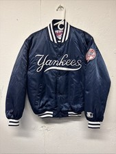 STARTER NEW YORK YANKEES WORLD SERIES CHAMPIONS SATIN JACKET MEN'S Large 1998