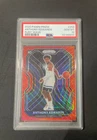 2020 PANINI PRIZM #258 RC ANTHONY EDWARDS RUBY WAVE PSA 10 💎💎💎💎💎 🔥🔥🔥 🐜