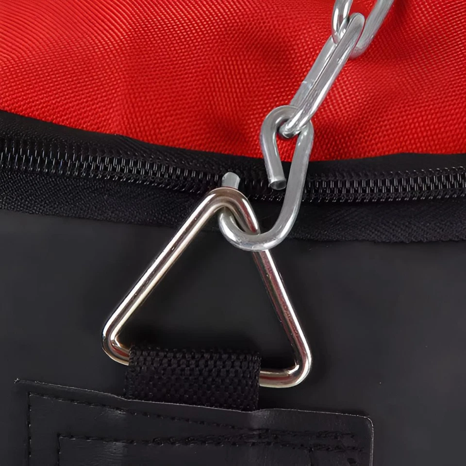 Boxsack Hängend Rot boxen kicken kampfsport taekwondo karate MMA Judo - Bild 4 von 4