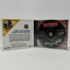 Street Fighter III 3rd Strike Sega Dreamcast Complete CIB Manual Reg Card Rare!