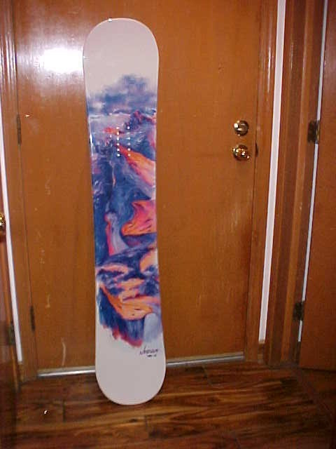 SIMS Nebula 148 cm Snowboard w/o bindings, Smooth Bottom, Nice edges, 58" EUC