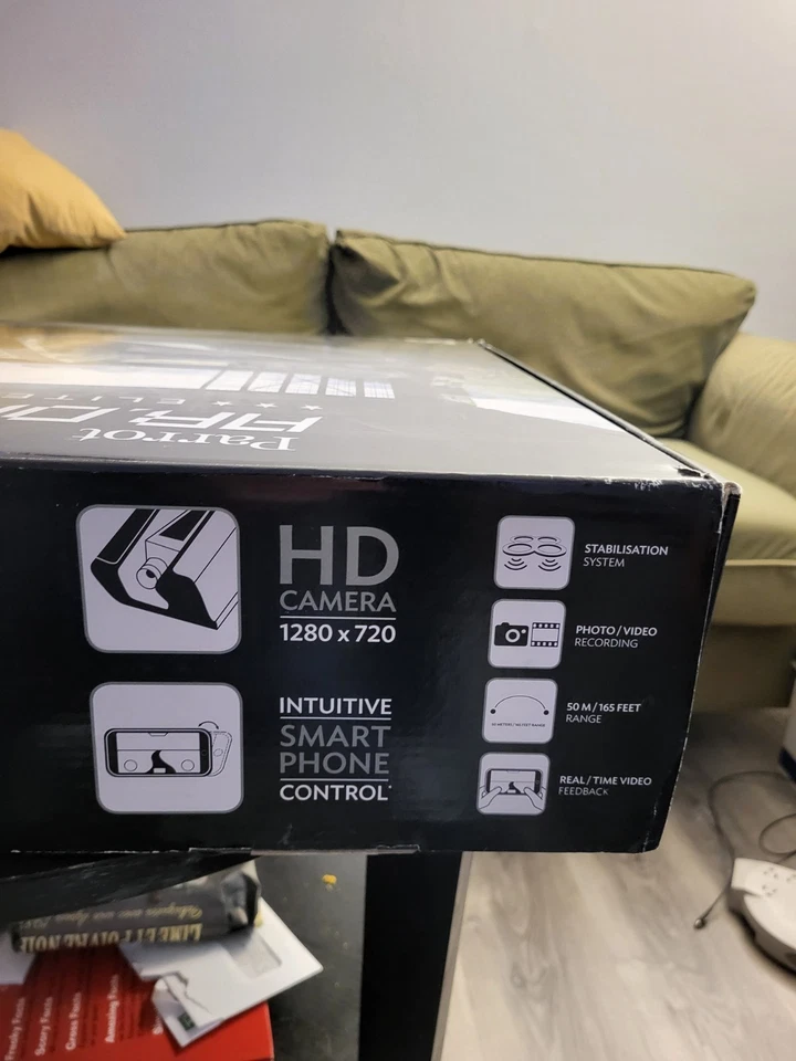 Parrot AR Drone 2.0 - Elite Edition Quadcopter Indoor Outdoor Drone, Jungle Used - Image 4 of 4