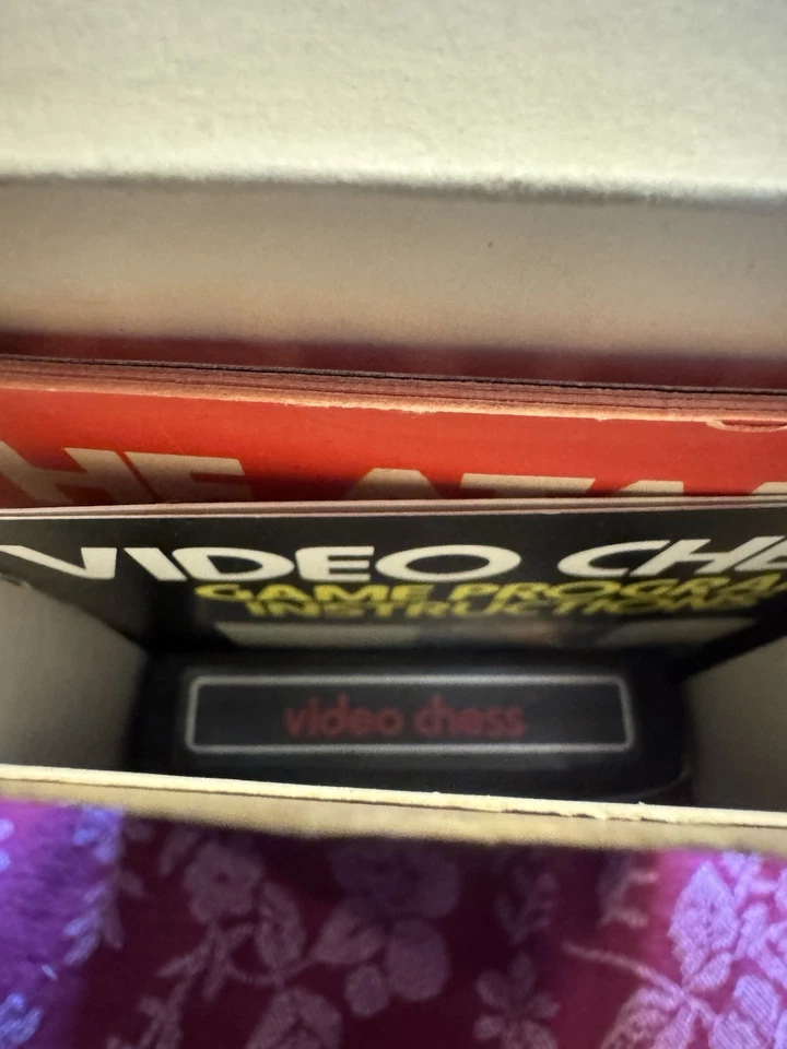 Atari 2600 Video Chess In Box, Cartridge, Manual - Image 2 of 2
