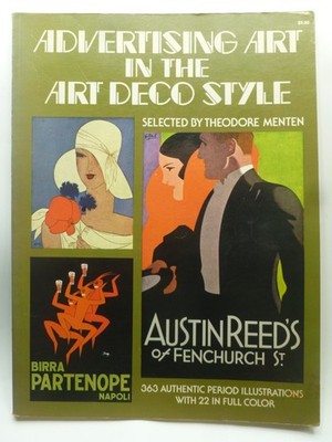 ADVERTISING ART IN THE ART DECO STYLE   Graphic Design / Advertising Art