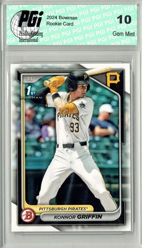 PGI 10 Konnor Griffin 2024 Bowman #BD-22 1st Bowman Rookie Card