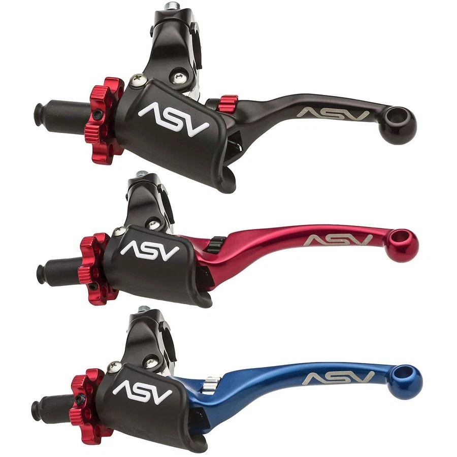 ASV F4 Series Pro Model Clutch Lever - Black, Shorty With Quick Adjust Pro - Image 2 of 2