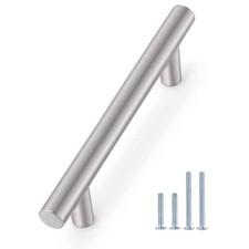 30 Pack Brushed Nickel Cabinet Pulls 4 Inch Kitchen Drawer Handles Hardware