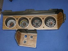 70-71 Cuda Barracuda Challenger E Body Rallye Gauge Cluster Bezel Switch Panel
