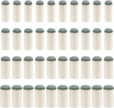 "40pcs Slip On Pool Cue Tips, 2 Sizes Billiard Cue Tips Slip-On Cue Tip Pool Cue