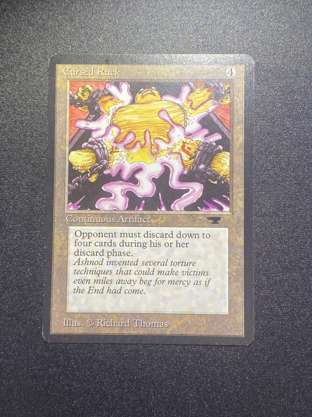 1994 WotC MAGIC the Gathering ANTIQUITIES unplayed mint CURSED RACK