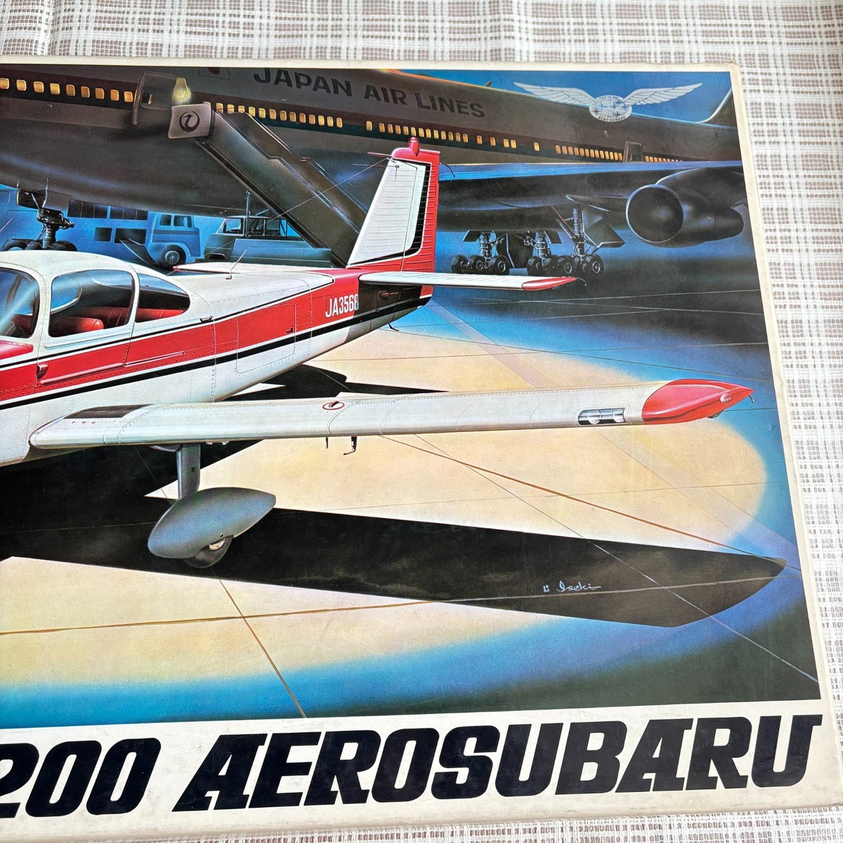 Nichimo Fuji FA-200 Aerosubaru 1/20 Detail Model Kit