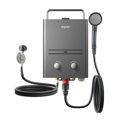 eyoo 5L Portable Propane Water Heater, Outdoor Up to 1.58 GPM, 41,000 BTU
