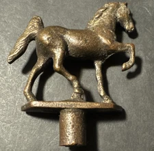 Arrowhead Brass Prancing Horse Spout Faucet Hose Spigot Handle