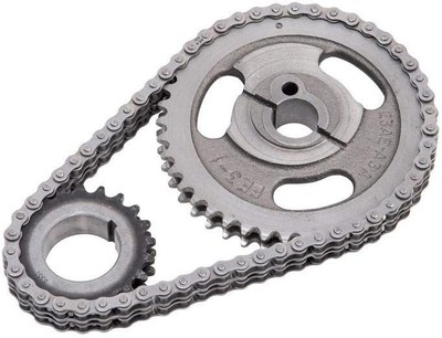 7814 Performer-Link Timing Chain and Gear Set Alloy Steel Satin Finish Edelbrock