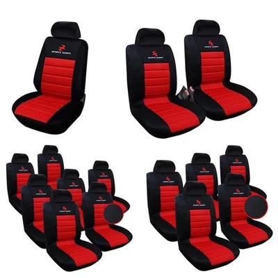 WOLTU Sitzbezüge Auto Einzelsitzbezug 2er 5er 7er universal Größe Farbewahl