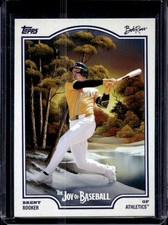 Brent Rooker 2025 Topps x Bob Ross: The Joy of Baseball #42