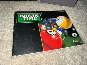 Break Time: The National Pool Tour (Nintendo 1993) NES - Completed CIB