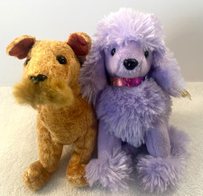 Ty Beanie Babies 2000 WHISKERS & 2002 DEMURE Dogs LOT of 2 NEW