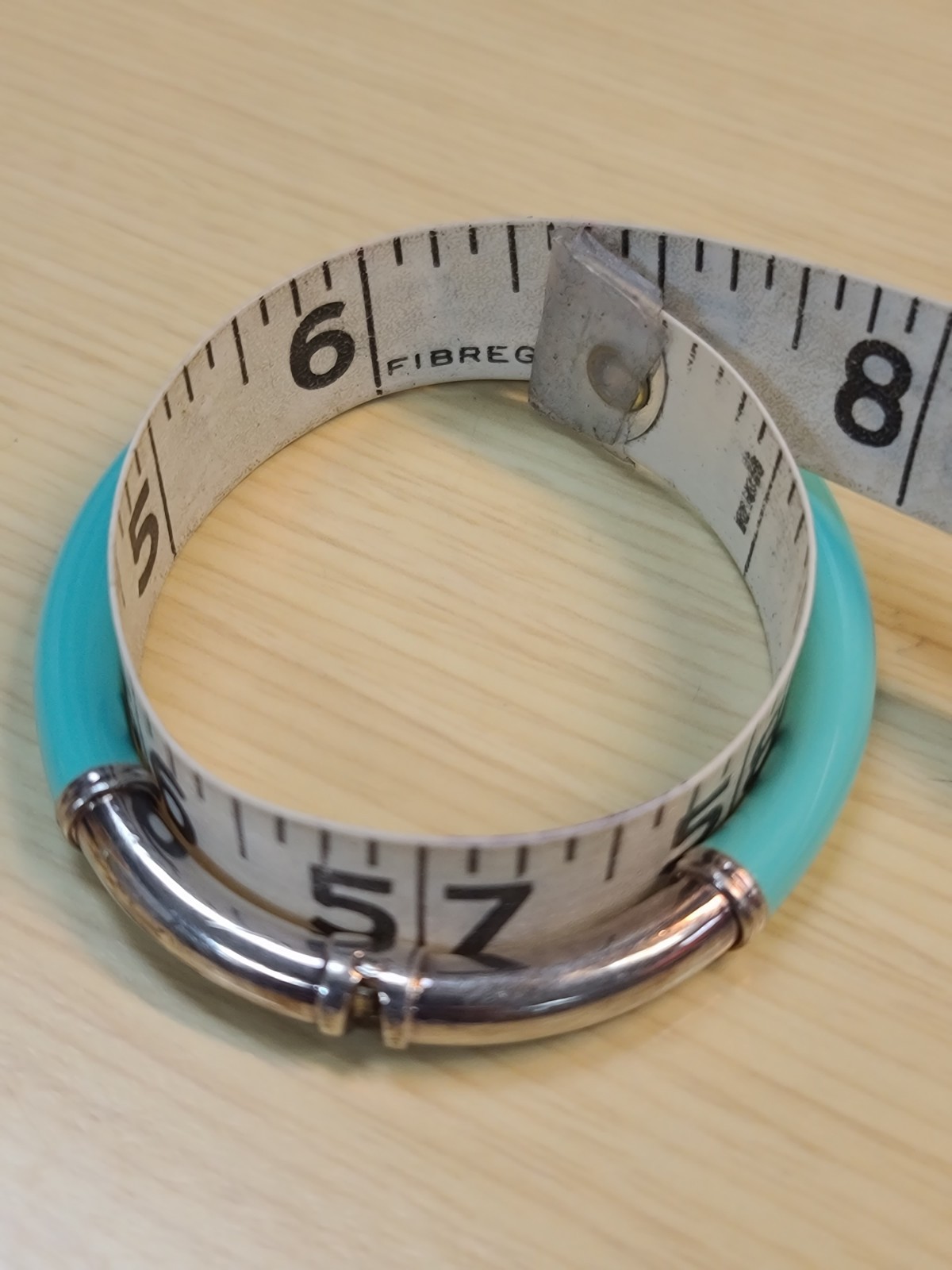 Sterling 925 Solid Silver Hinged Bangle Bracelet … - image 15