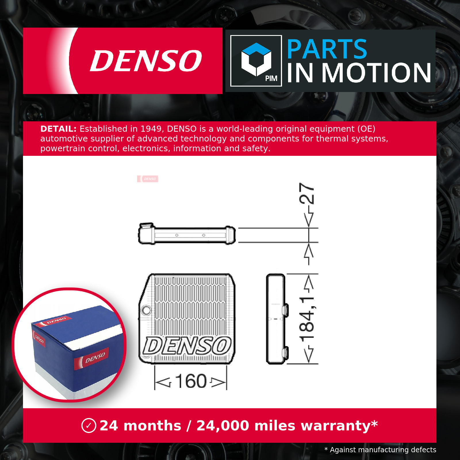 2x ✅Fits DENSO DRR09076 Heat Exchanger, interior heating DRR09076 He ⭐UK Seller⭐ - Image 22