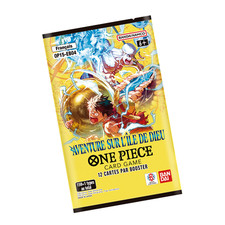 BOOSTER DE 12 CARTES ONE PIECE OP15 AVENTURE SUR L'ILE DE DIEU FR NEUF SCELLE