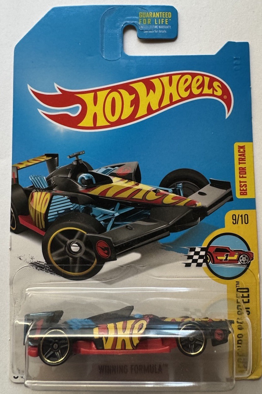 2017 Hot Wheels LEDGENDS OF SPEED 9/10 TREASURE HUNT Winning Formula