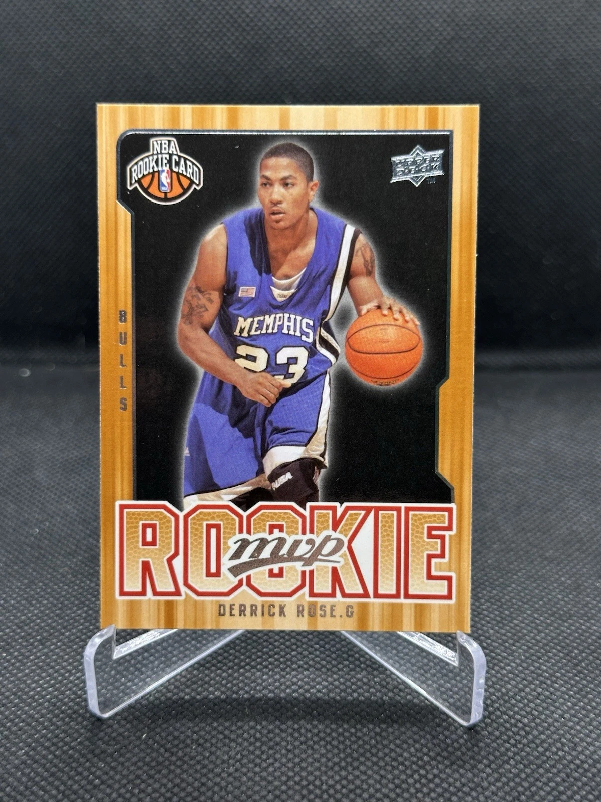 Derrick Rose trading card