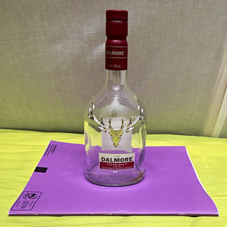 The Dalmore Cigar Malt Reserve Empty Single Malt Whisky Glass Bottle Stag