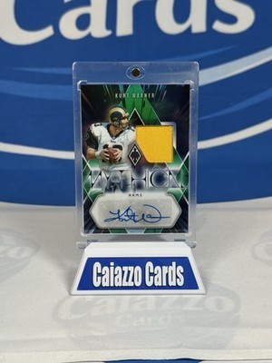 Panini Phoenix 2023 Mythical Patch Auto Kurt Warner /25 MAM-KW